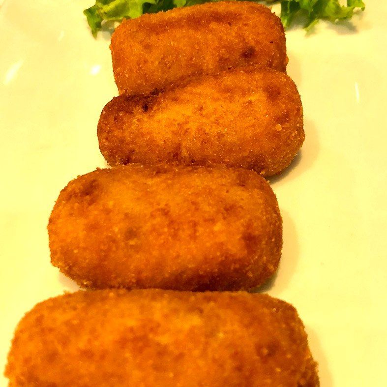 Croquetas caseras de jamón ibérico