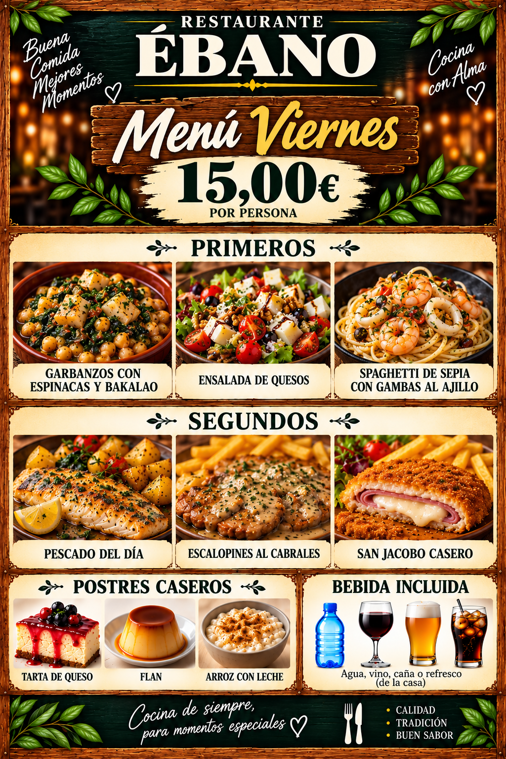 MENU VIERNES
