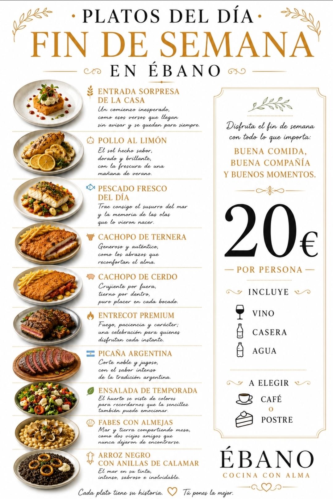 PLATO FIN DE SEMANA